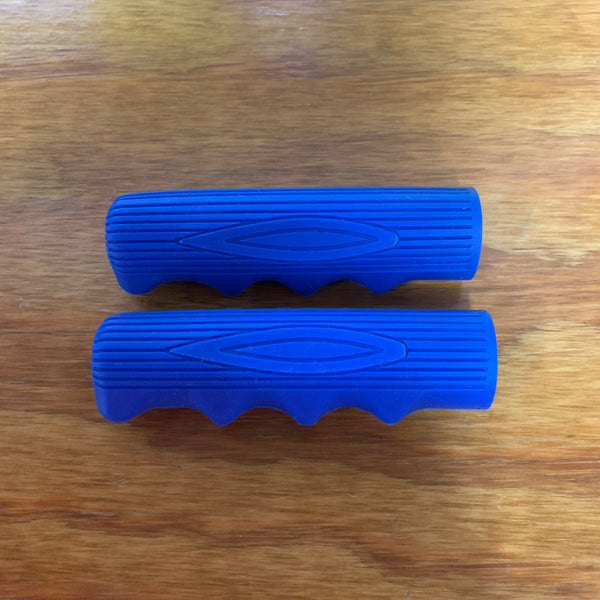 BICYCLE GRIPS BLUE FOR SCHWINN HUFFY SEARS MURRAY OTHERS NEW