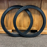 BICYCLE TIRES 26 X 1.95 BLACK WALL FITS MTB TREK SPECIALIZED GT MONGOOSE & OTHER