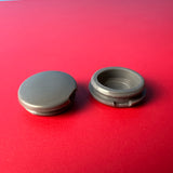 BICYCLE CRANK DUST CAPS GRAY FOR OLD SCHOOL BMX ROAD BIKES MOUNTAIN BIKES NEW