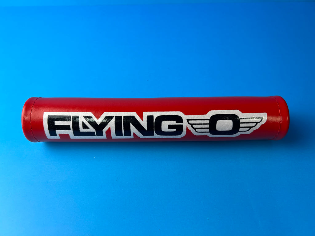 OLD SCHOOL BMX FLYING O RED HANDLEBAR PAD VINTAGE NOS