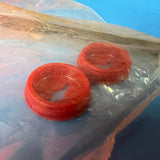 SUGINO BMX CRANK DUST CAPS RED FOR 80-87 OLD SCHOOL CT MAXY CROSS SUPER GT NOS