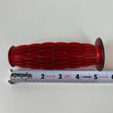 VINTAGE GRIP RED / GLITTER 1" I.D. 5" LONG FOR MINI MOTORBIKE & OTHERS