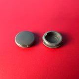 BICYCLE CRANK DUST CAPS GRAY FOR OLD SCHOOL BMX ROAD BIKES MOUNTAIN BIKES NEW