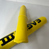 OLD SCHOOL EAGLE III YELLOW BMX BIKE PAD SET VINTAGE NOS