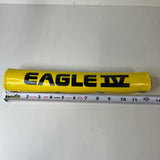 OLD SCHOOL EAGLE IV YELLOW BMX BIKE PAD SET VINTAGE NOS