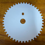 BMX SPROCKET 44 TOOTH WHITE & BLACK FOR OLD SCHOOL 89/90 GT PERFORMER