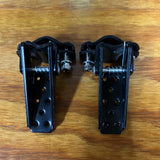 OLD SCHOOL BMX FREESTYLE BLACK FORK STANDERS PEGS FIT GT PRO PERFORMER PFT DYNO