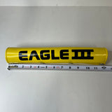 OLD SCHOOL EAGLE III YELLOW BMX BIKE PAD SET VINTAGE NOS