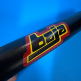 OLD SCHOOL BAJA PAD BLACK FIT STRAIGHT HANDLEBAR BMX BIKE VINTAGE NOS