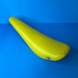 TROXEL YELLOW BANANA SEAT SADDLE FITS JUNIOR STINGRAYS & OTHERS VINTAGE