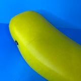 TROXEL YELLOW BANANA SEAT SADDLE FITS JUNIOR STINGRAYS & OTHERS VINTAGE