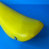 TROXEL YELLOW BANANA SEAT SADDLE FITS JUNIOR STINGRAYS & OTHERS VINTAGE