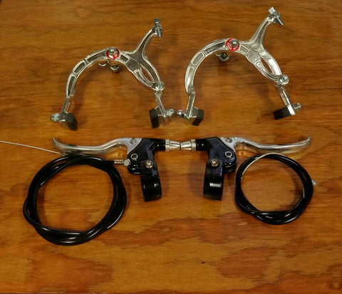 BICYCLE BRAKE SET FOR SCHWINN ROAD BIKES MOUNTAIN BIKES SEARS AMF ROADMASTER