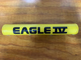 OLD SCHOOL EAGLE IV YELLOW BMX BIKE FRAME TOP TUBE PAD VINTAGE NOS